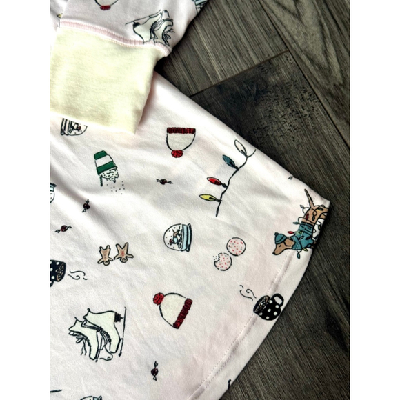 Kate Spade Henley Pajama Shirt Holiday Daushaunds Print Size Small $99 - Picture 7 of 10